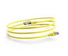 Lindy INCA patch kabelis ICAT6-03TS RJ45 Cat6 UTP geltonas 3.0m mažmeninė prekyba