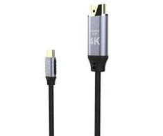 USB kabelis Cian Technology USB-C - HDMI 2 m Juodas (ITCH-02TX)