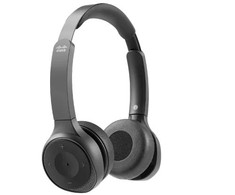 Cisco 730 WIRELESS DUAL ON-EAR - Ausinės+STAND USB-A BUNDLE-CARBO