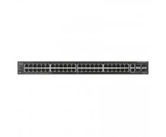 Šakotuvas Cisco SF500-48P-K9-G5 | Jungiklis | 48x 100Mb/s PoE, 2x Combo (RJ45/SFP) + 2x SFP+, Zarządzalny
