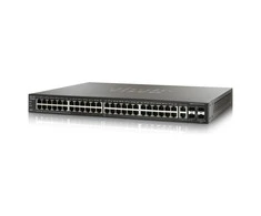 Šakotuvas Cisco SF500-48P-K9-G5 | Jungiklis | 48x 100Mb/s PoE, 2x Combo (RJ45/SFP) + 2x SFP+, Zarządzalny