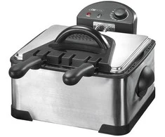 Keptuvė Clatronic FR 3195 (4 l, 2000 W, inox spalvos)