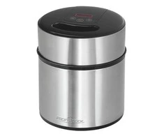 Profi Cook ProfiCook 501140 ice cream maker 1.8 L Juodas,Nerūdijantis plienas 12 W