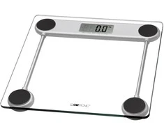 Svarstyklės Clatronic PW 3368 Electronic Personal Scale (Transparent/Sidabrinis)
