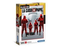 Clementoni Dėlionė 500 vnt. - La Casa De Papel