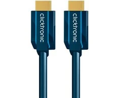 Clicktronic HDMI – HDMI kabelis 0,5 m mėlynas (70300)