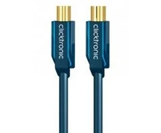 CLICKTRONIC IEC TV jungtis, 10m antenos laidas