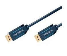 „Clicktronic DisplayPort“ – „DisplayPort“ kabelis 15 m mėlynas (RB70716)