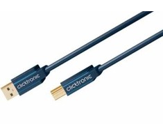 Clicktronic USB-A laidas – 1,8 m tamsiai mėlynas (JAB-1404730)