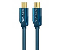 CLICKTRONIC IEC TV jungtis, 2m antenos laidas