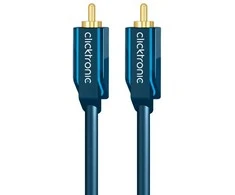 Clicktronic 70445 garso/vaizdo kabelis, 2 m Clicktronic 70445 RCA/RCA