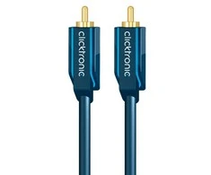 CLICKTRONIC Kabelis Audio 1xRCA - 1xRCA bendraašis 3m