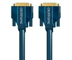 CLICKTRONIC Kabelis DVI-D - DVI-D (24+1) 5m