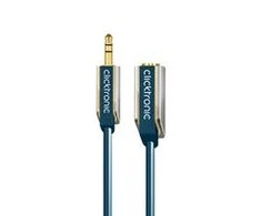 Kabelis Clicktronic Jack 3.5mm - Jack 3.5mm 5m tamsiai mėlyna (RB70489)