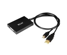 Club 3D Aktyvus Club3D Adapteris Mini DisplayPort 1.2 į Dual Link DVI-D aktyvus adapteris, tik HDCP, 4k30Hz, 60cm