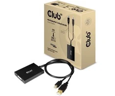 Club 3D Aktyvus Club3D Adapteris Mini DisplayPort 1.2 į Dual Link DVI-D aktyvus adapteris, tik HDCP, 4k30Hz, 60cm