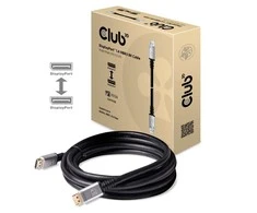 Club 3D Club3D CAC-1069 DisplayPort 1.4 HBR3 8K (DSC) (HDR) „DisplayPort“ kištukas iki „DisplayPort“ kištukas, 4 m juodas