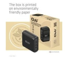 Club 3D Club3D kelioninis įkroviklis 100W GAN technologija, 2xUSB-A ir 2xUSB-C, PD 3.0 palaikymas