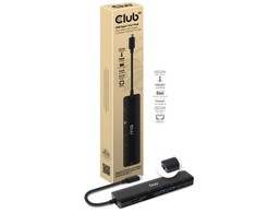 Club 3D USB-C 3.2 7in1 Hub HDMI 4K60HZ su SD TF kortelės lizdu + RJ45