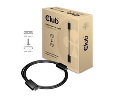 Club 3D CLUB3D USB tipo C laidas M/M 0,8 metro aktyvus PD ~100 vatų 4K60 Hz