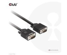 Kabelis Club 3D D-Sub (VGA) - D-Sub (VGA) 10m juoda (500716)