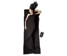 Kelioninė patalynė COCOON Merino Wool TravelSheet - Juoda