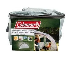 Sienelė nuo saulės Coleman Event Shelter Pro Acc Sunwall, su durimis, žalia, 3.65m
