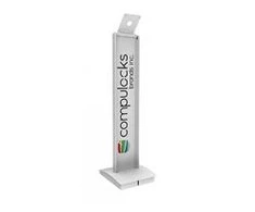 Laikiklis Maclocks Compulocks Compulocks VESA Brandable Floor Stand Baltas, Planšetė/UMPC, Passive holder, Indoor, Baltas