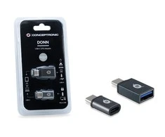 USB adapteris Conceptronic DonN04G USB- C - USB Pilkas (DonN04G)