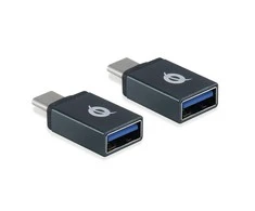 Adapteris USB Conceptronic DONN03G USB-C - USB juoda (DONN03G)