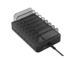 Įkroviklis Conceptronic CONCEPTRONIC Ladegerät 8Port 75W,2xUSB-C/6xUSB-A Desk PD sw