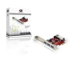 „Conceptronic PCIe x1“ valdiklis – 4x USB 3.0 (C4USB3EXI)