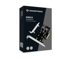 Conceptronic CONCEPTRONIC PCI Express kortelė 4 prievadų M-Key M.2 -> PCIe-NVMe