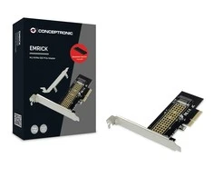 CONCEPTRONIC PCI Express kortelė M.2 NVMe SSD PCIe Adapteris+CPK
