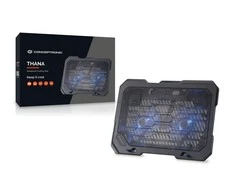 „Conceptronic THANA01B Cooling Pad 15.6“ CONCEPTRONIC 2 ventiliatorių aušinimo padas (15.6) / THANA01B