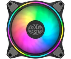 Cooler Master MasterFan MF120 Halo 3in1 Kompiuterio korpusui Ventiliatorius 12 cm Juoda, Pilka