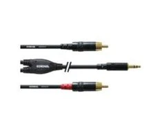 Cordial Cordial signalo kabelis, 3,5 mm - 2 x RCA, 1,5 m
