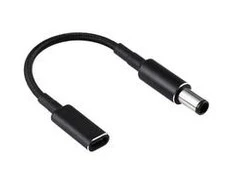 Adapteris AV CoreParts CoreParts MBXUSBC-CO0003 Lyties keitiklis / Kabeliai USB C 4.5*3.0 Juodas
