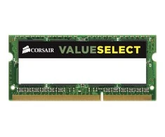 Corsair 8GB DDR3L 1600MHz 2x4GB SO-DIMM Nešiojamas kompiuteris RAM CAS 9 1.35V 204-Pin Žalias