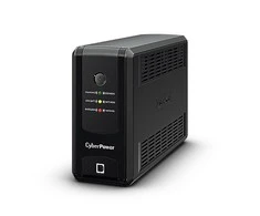 CYBERPOWER UT850EG Line-Interactive 850VA LED AVR USB HID suderinama Output 3 Schuko juodas