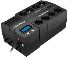 CYBERPOWER BR1200ELCD Line-Interactive UPS 1200VA/720W GreenPower energijos taupymo technologija LCD USB 4+4 lizdas Schuko tipo
