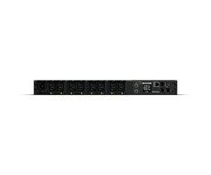 CYBERPOWER perjungiamas PDU41004230V/15A 1U 8x IEC-320 išėjimo tinklo jungtis PowerPanel Center programinė įranga