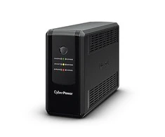 CYBERPOWER UT650EG Line-Interactive 650VA LED AVR Output 3 Schuko juodas