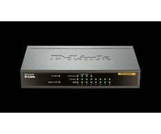 Šakotuvas D-LINK 8 prievadų Layer2 PoE greitasis eterneto jungiklis