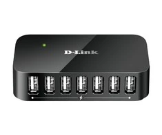 D-Link DLINK 7xUSB2.0 7 prievadų USBHub 480Mbps PC MAC