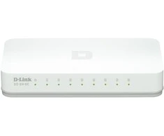 Šakotuvas D-Link GO-SW-8E/E tinklo komutatorius Ne-valdomas Fast Ethernet (10/100) Balta