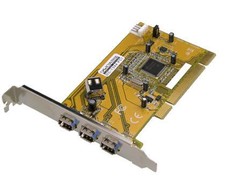 Dawicontrol Computersysteme „Dawicontrol PCI“ valdiklis – 4x „FireWire 400“ (DC-1394)