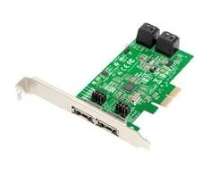 Carruzzo Dawicontrol DC-624E RAID RAID valdiklis PCI Express x2 2.0 6 Gbit/s