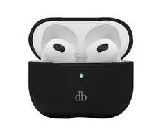 Ausinės dbramante Costa Rica - AirPods ((3-osios kartos).) Silicon dėklas in recycled plastikas - Night Juodas