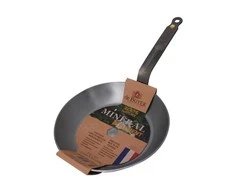 Virtuvės Įrankis - De Buyer Geležinė Indukcinė Keptuvė Mineral B 26cm Sidabrinė